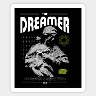 "THE DREAMER" WHYTE - STREET WEAR URBAN STYLE Sticker